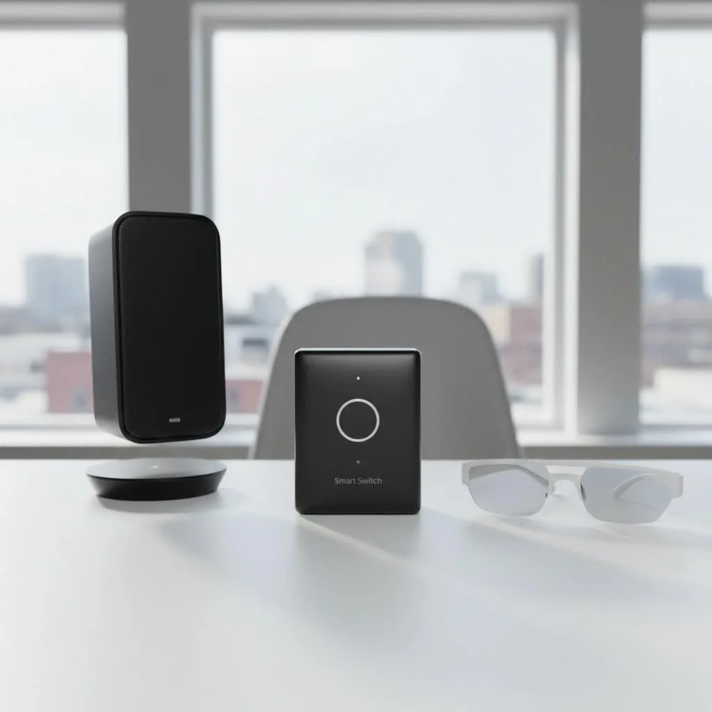 Smart toggle switch controlling home lighting