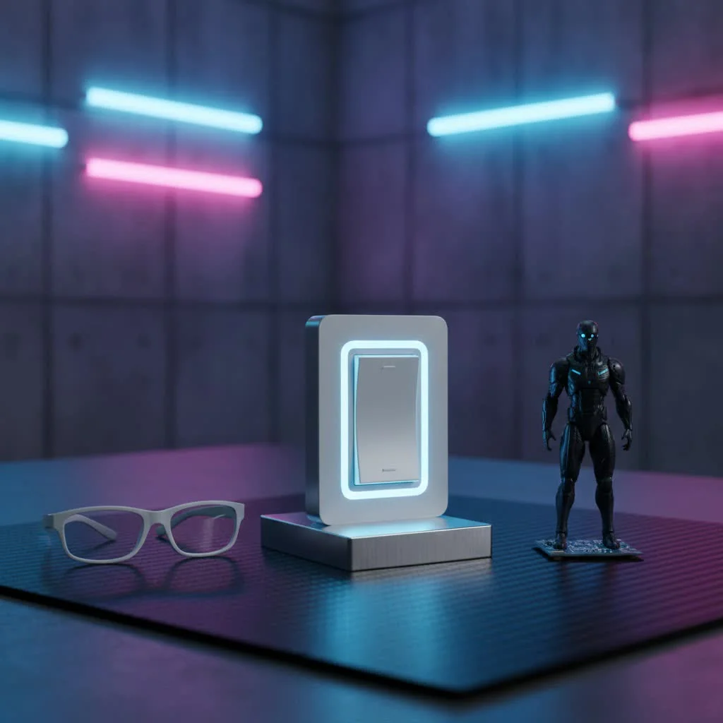 TP-Link Kasa smart switch installed in a modern home